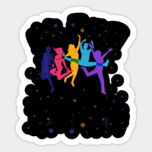 7Th Anniversary Let'S Jump It'S My 7Th Birthday Sticker